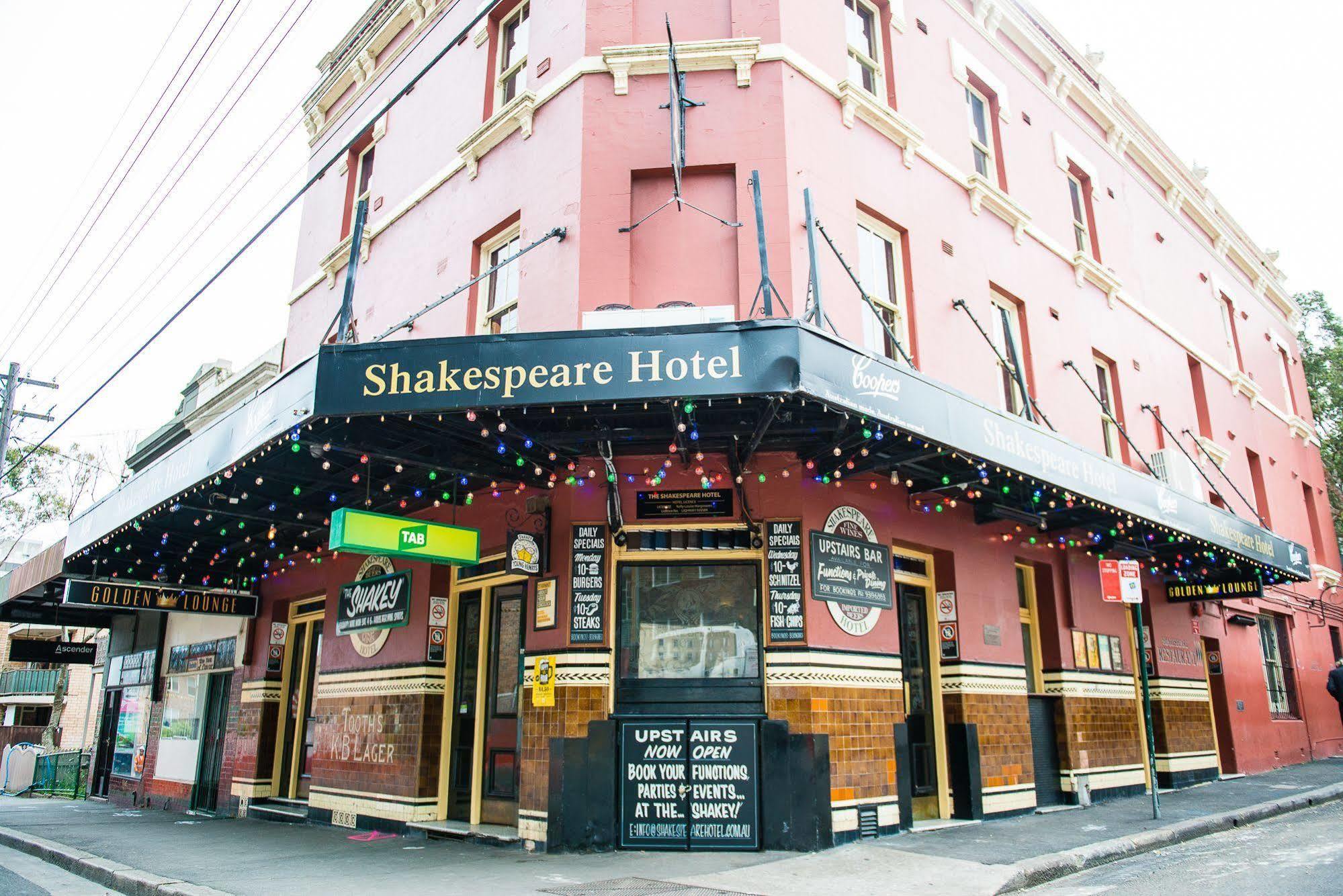 셰익스피어 호텔 Surry Hills 외부 사진